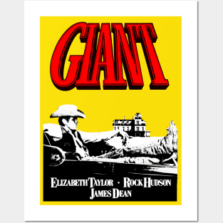 Giant - James Dean Posters and Art